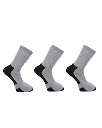 Thermal Hiking Wool Socks Grey/Black 3-pack