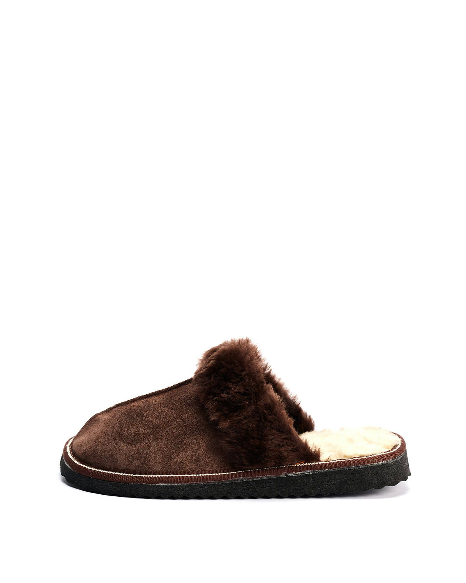 Fårskinn Slippers FJÄLL, Brown