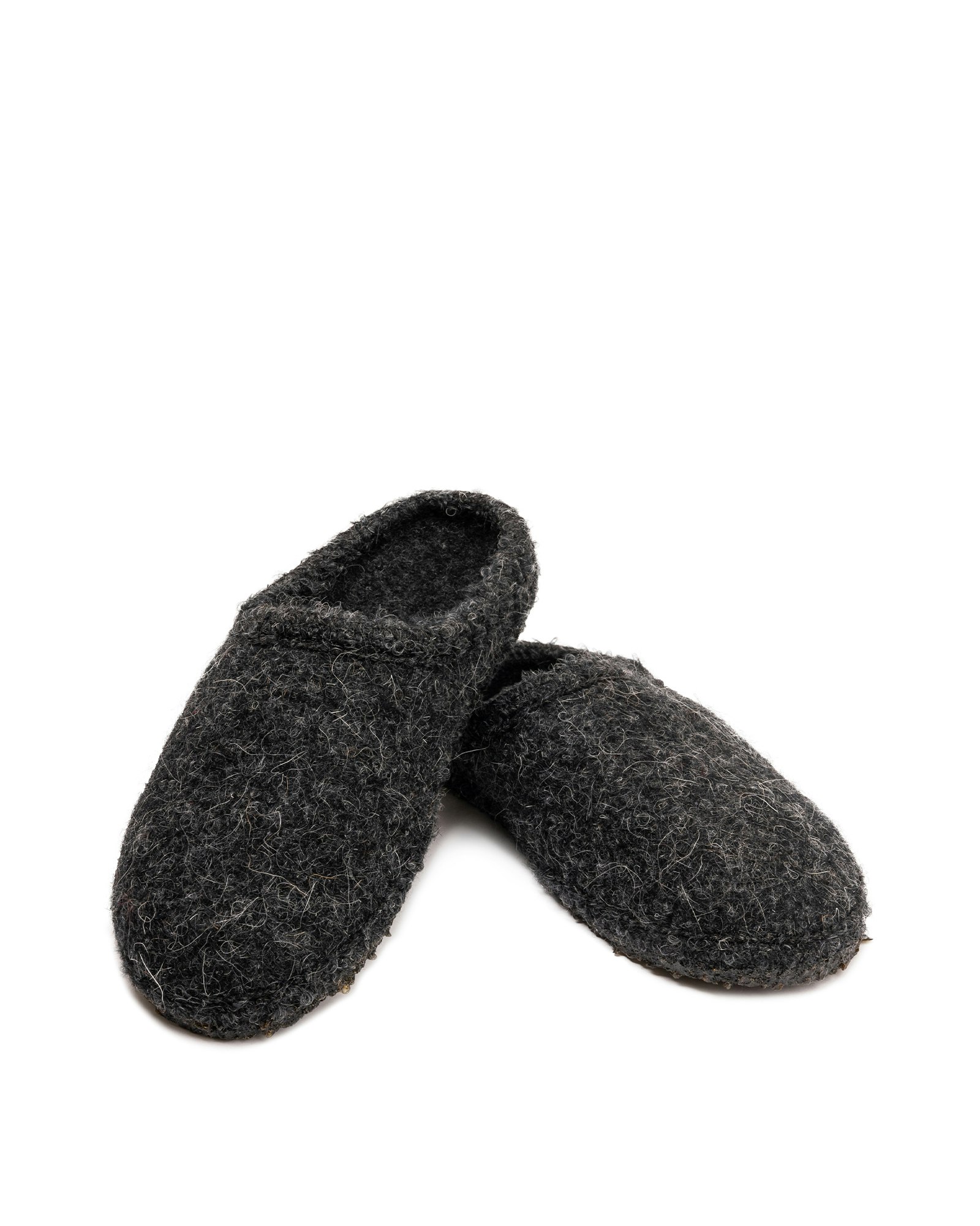 Tofflor Ulle Mohair Seamless, Dark Grey