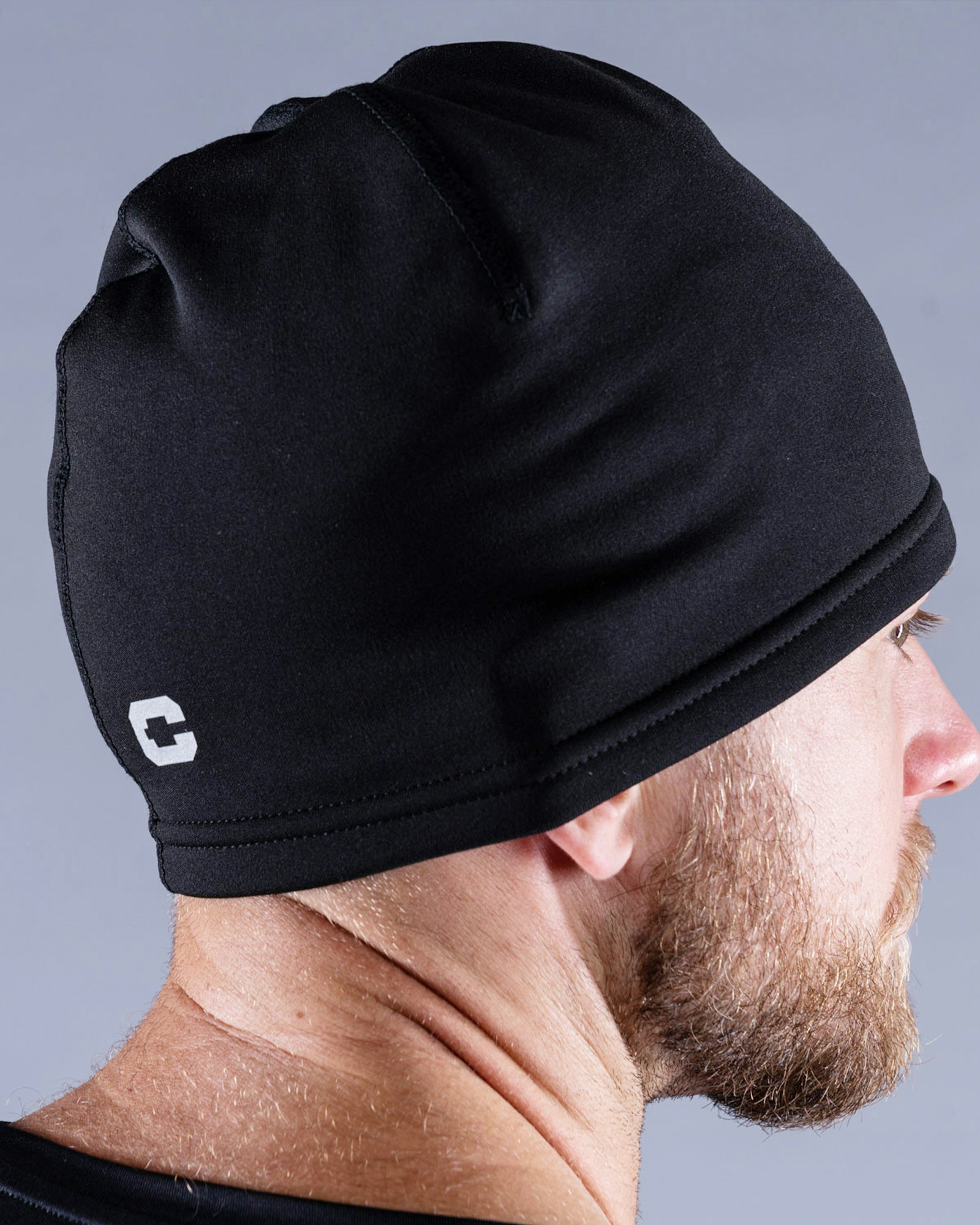 Stretch Beanie - Black Unisex