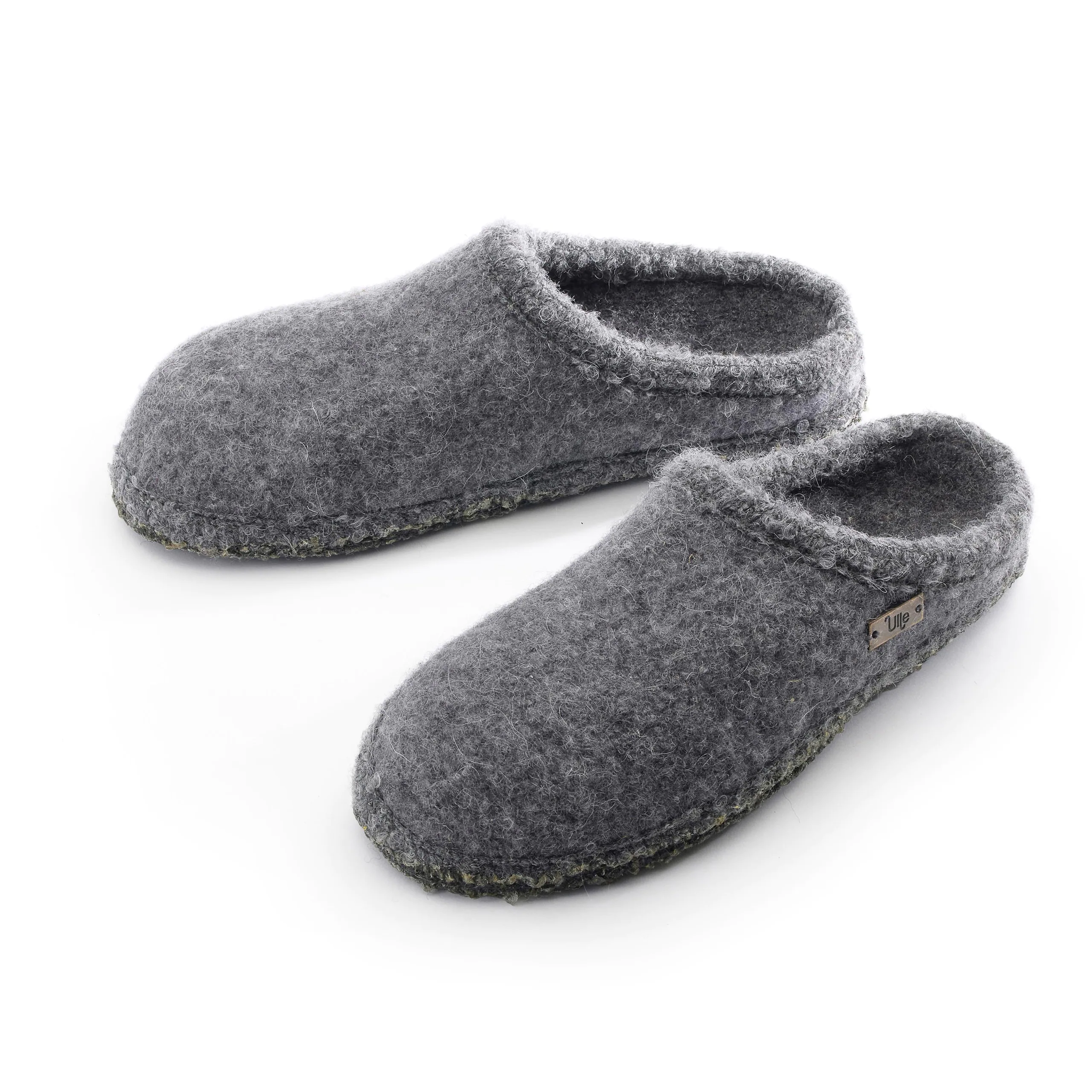 Ulle Tofflor Mohair Seamless, Grey Melange