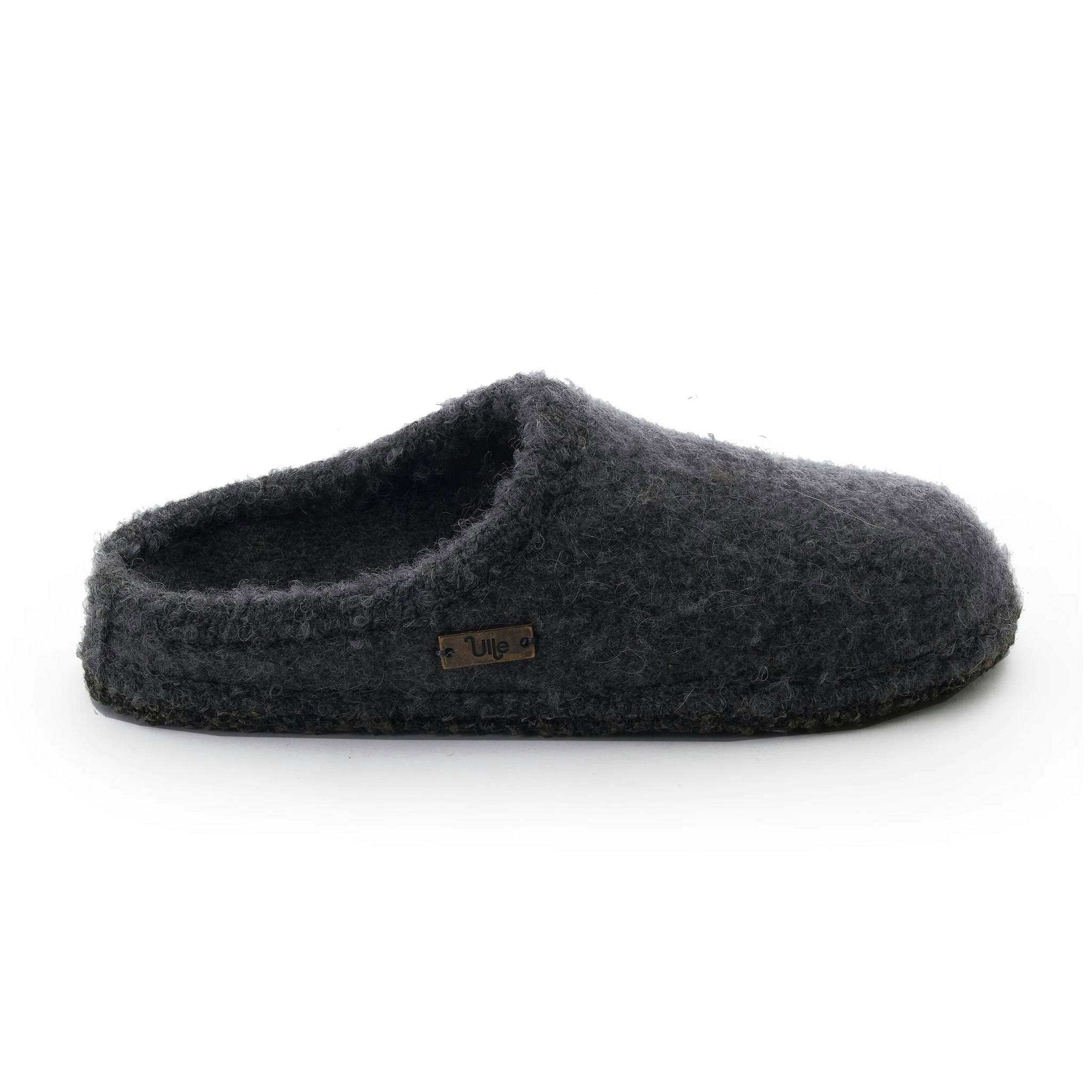 Tofflor Ulle Mohair Seamless, Dark Grey
