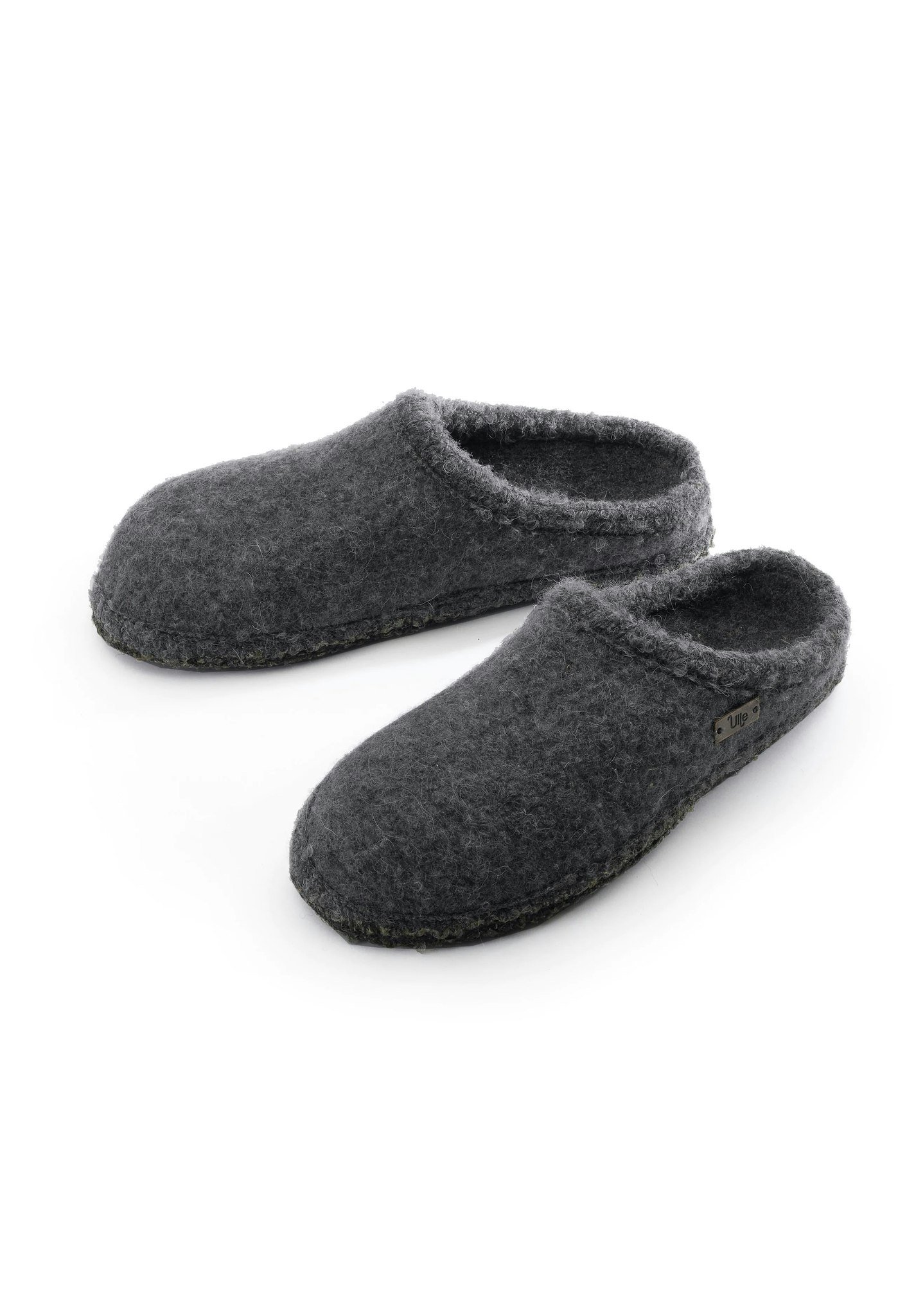 Tofflor Ulle Mohair Seamless, Dark Grey