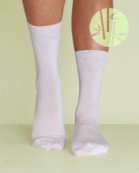 Stumpor i Bambu 3-Par, Seamless i Vit