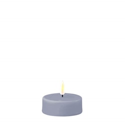LED-Tealight LJUSBLÅ Ø 6,1 Jumbo, Set av 2