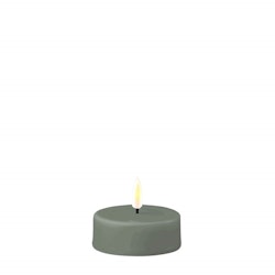 LED-Tealight GRÖNA Ø 6,1 Jumbo, Set av 2