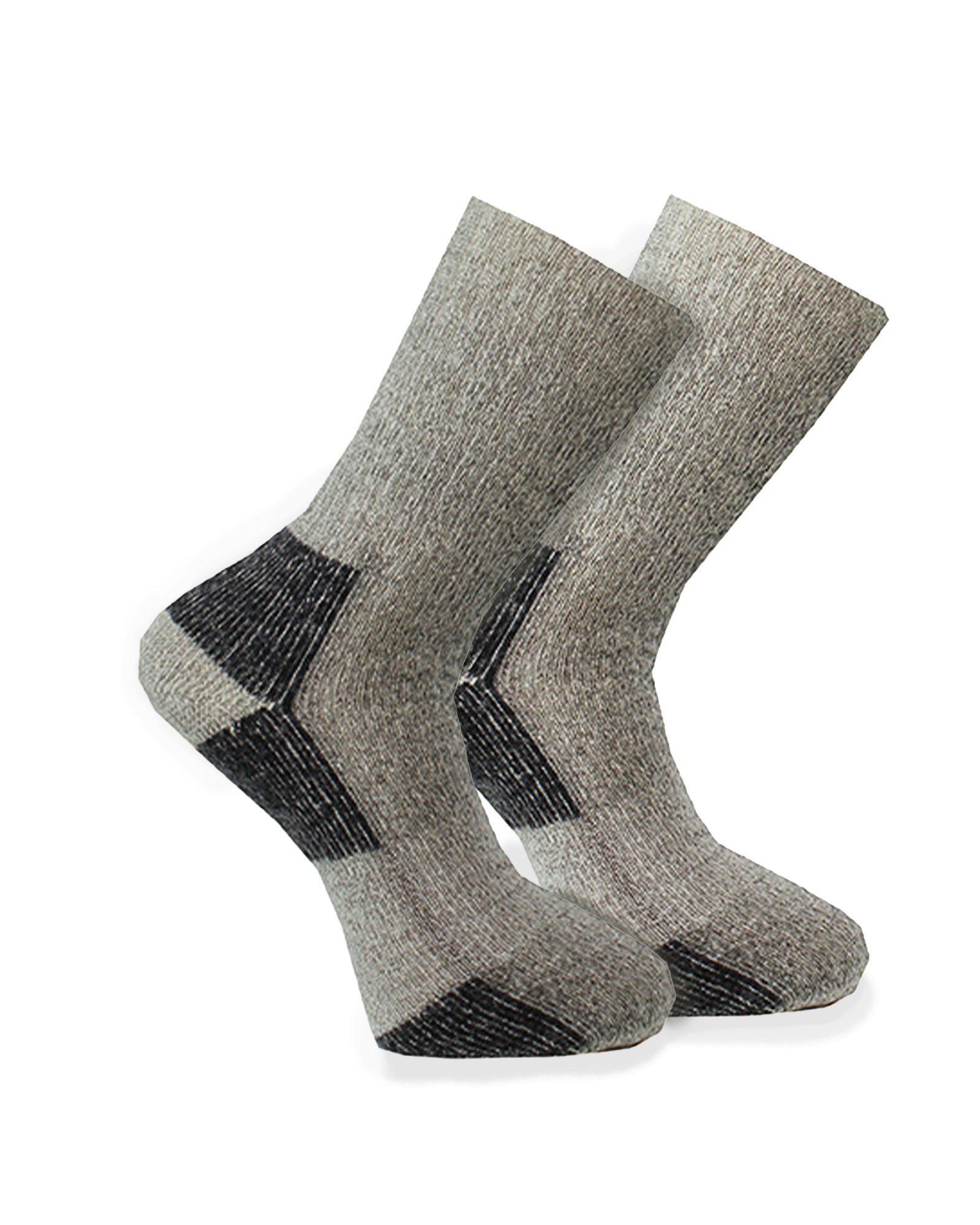 Trekking Merinoull Socka Helfrotté, Grå 2-par