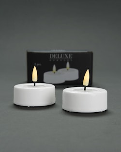 LED-Tealight VITA Ø 6,1 Jumbo, Set av 2