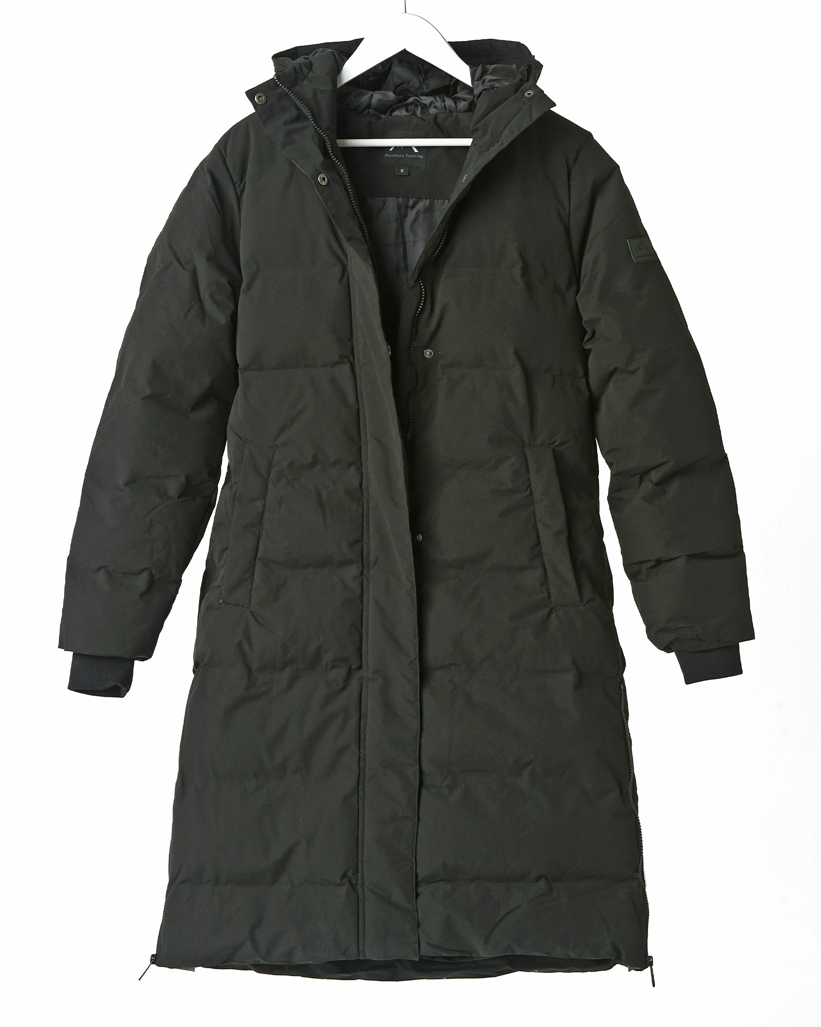 Long Coat Winter Dam, Black