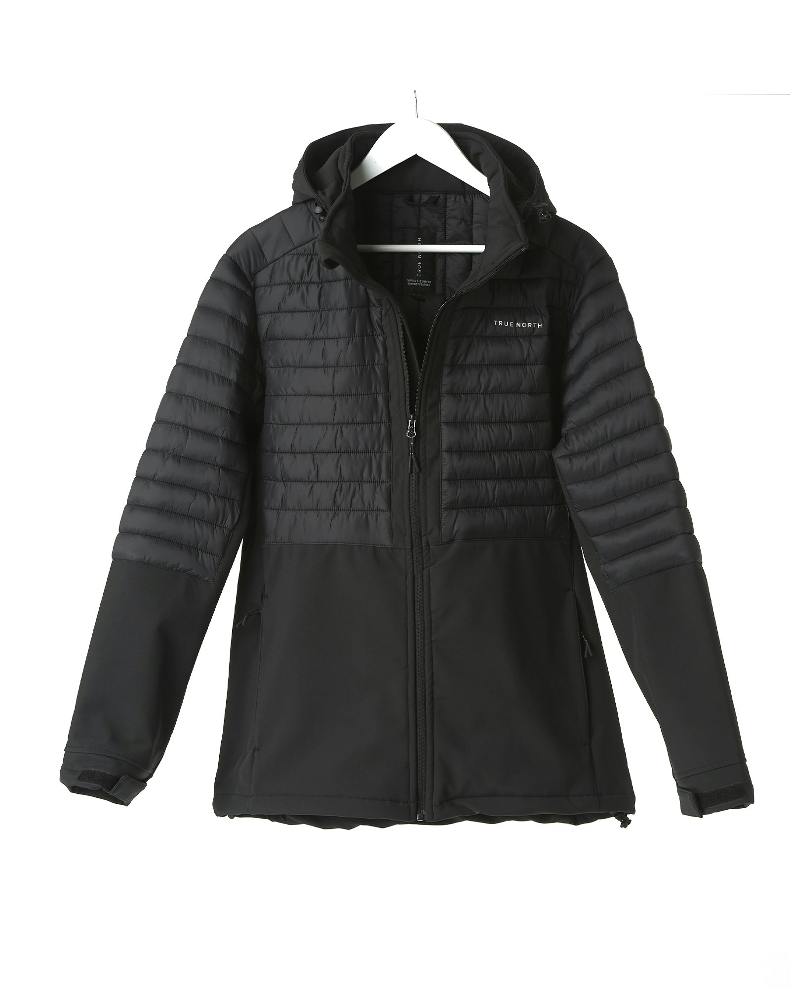 Softshell-Hybrid Jacka Herr Black