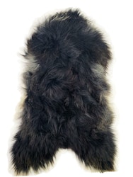 Fårfäll Longhair, Ebony Dark 1011, Storlek 100x120cm