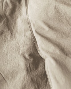 Påslakanset Waveless Percale - Sand
