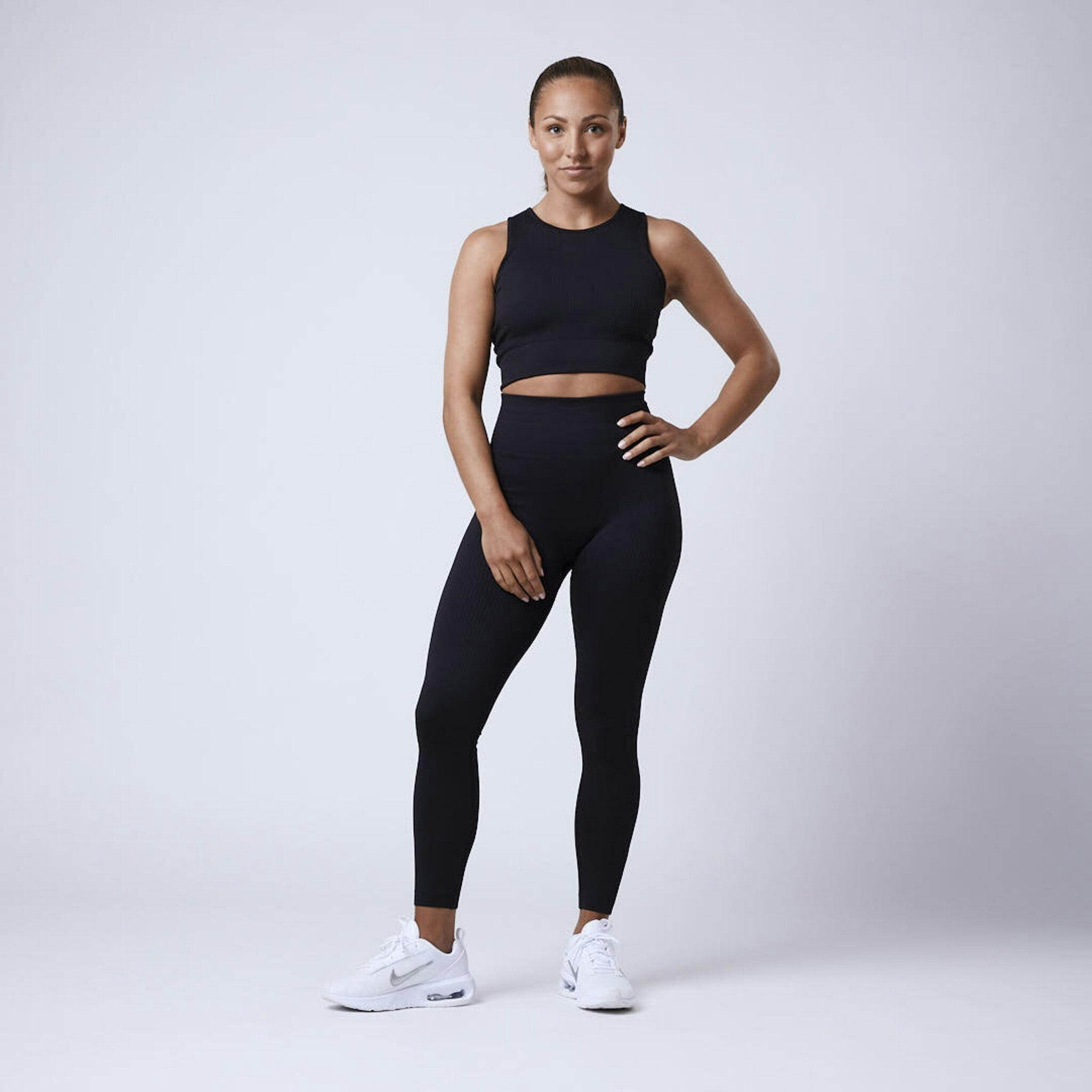 Sport Top Seamless LUMA Dam Black