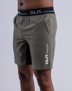 Shorts 4-vägs Stretch Loose-Fit Herr, Olive