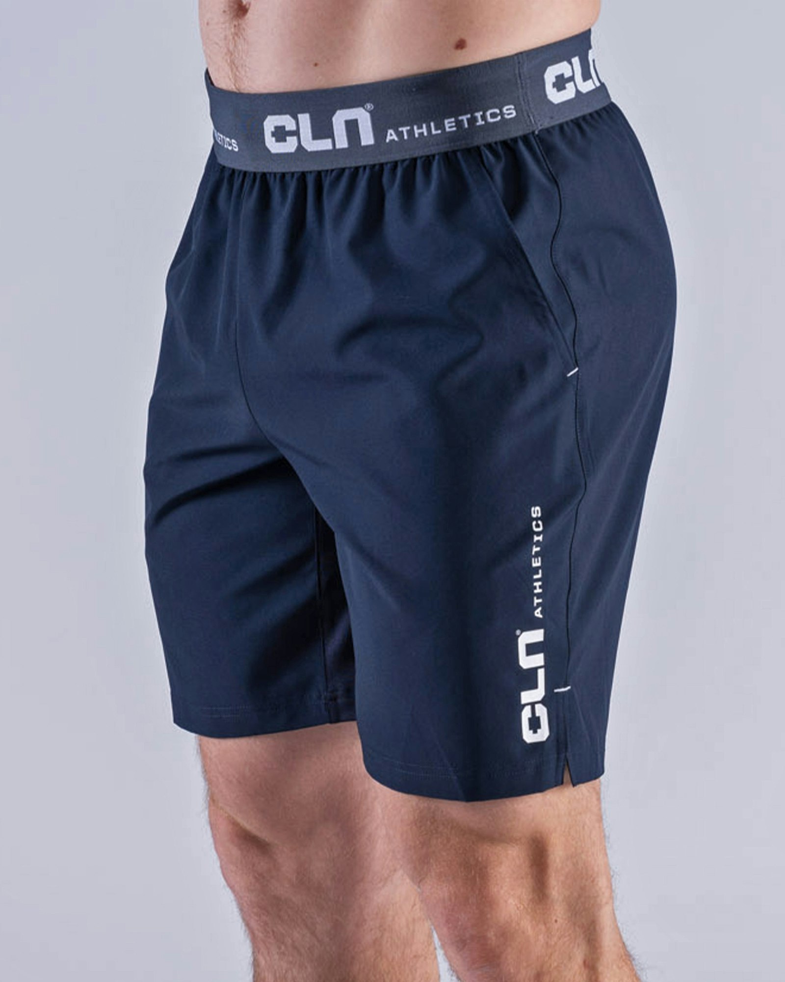 Shorts 4-vägs Stretch Loose-Fit Herr, Dk.Blue