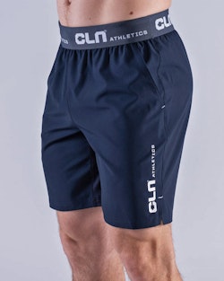 Shorts 4-vägs Stretch Loose-Fit Herr, Dk.Blue