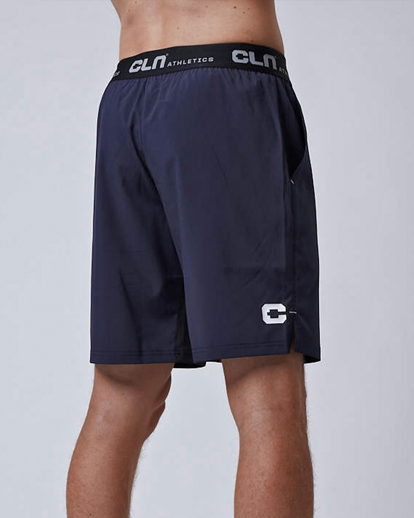 Shorts 4-vägs Stretch Loose-Fit Herr, Dk.Blue