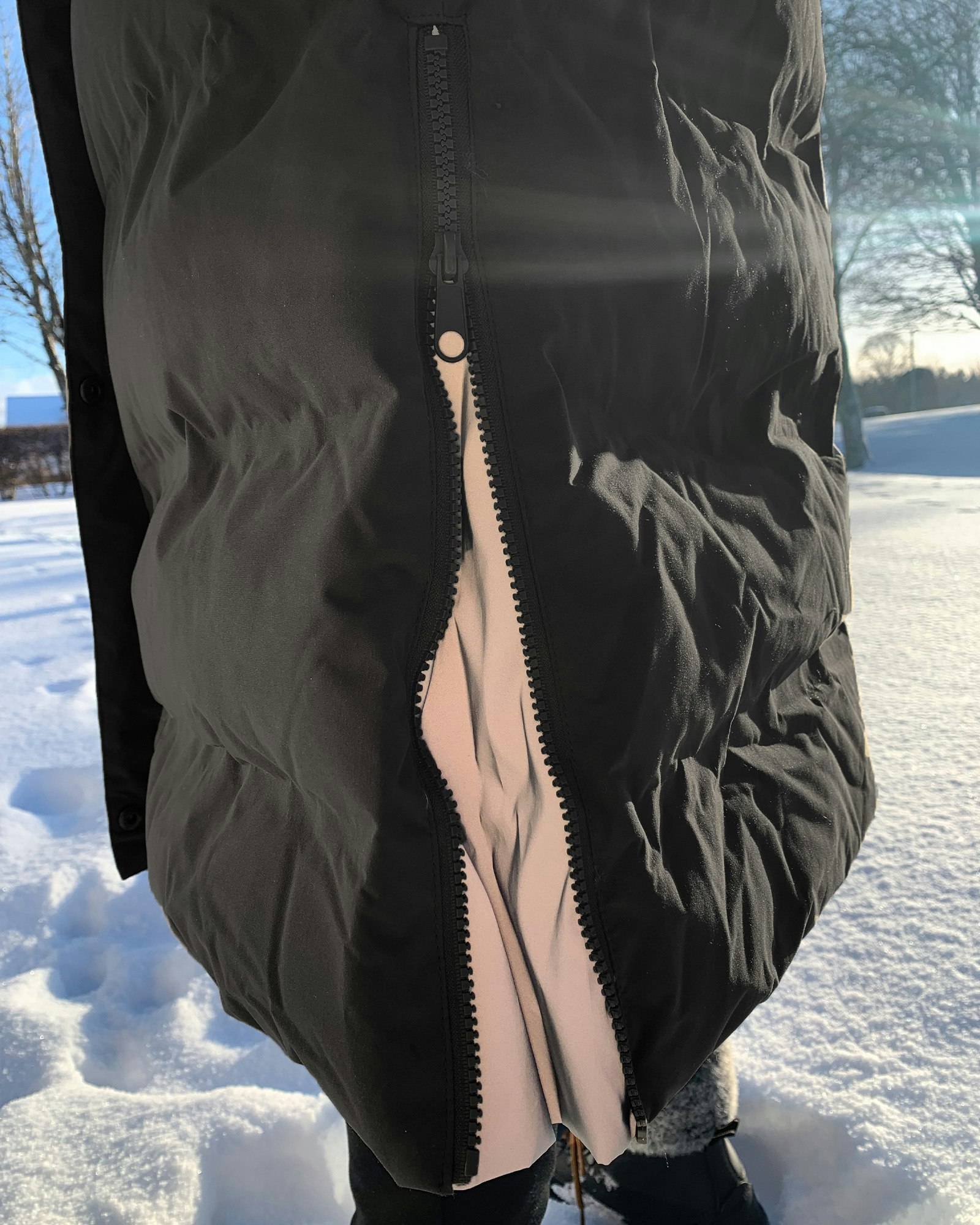 Winter Coat Dam, Black