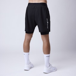 Shorts Rep 2 in 1 CLN Herr, Black