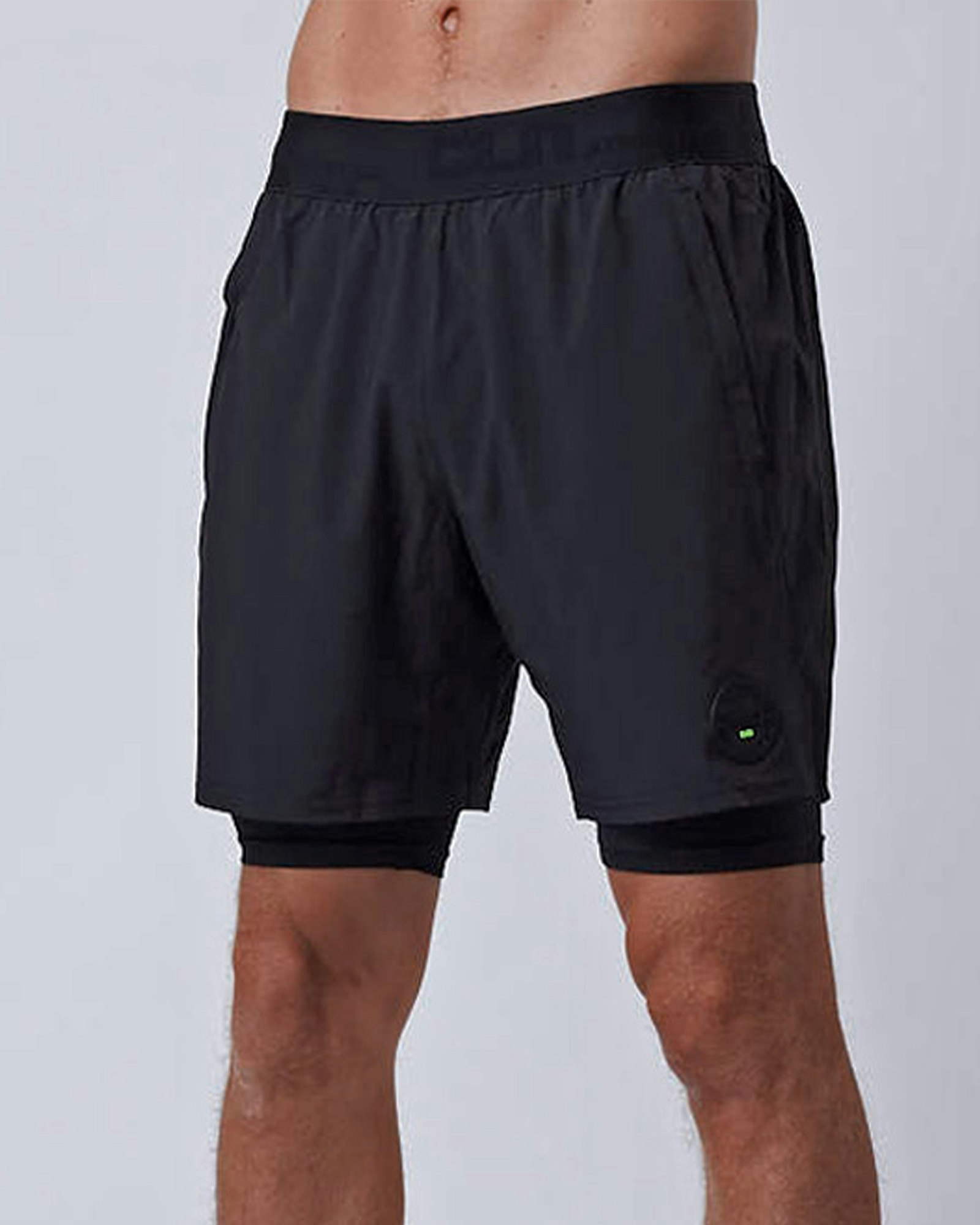 Shorts Rep 2 in 1 CLN Herr, Black