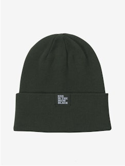 Eco-Cotton Beanie, Dk.Forest Green