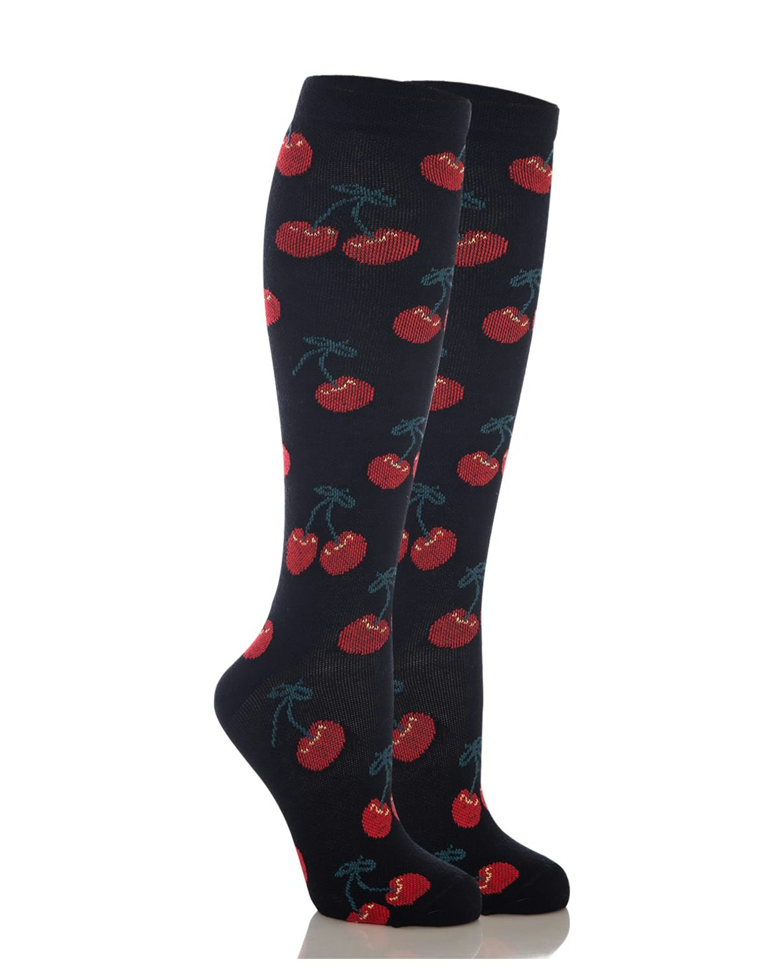 Cherry Black Stödstrumpa 14-16 mmhg