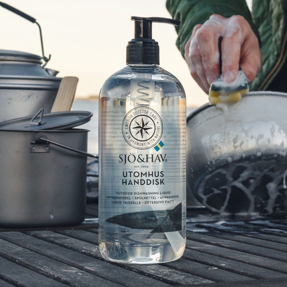 Diskmedel för saltvatten | Sjö&Hav Utomhus Handdisk - 500 ml