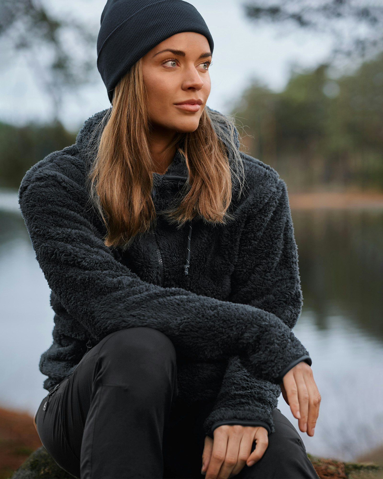1D22 Byxa 4-Vägs Stretch Dam, Black