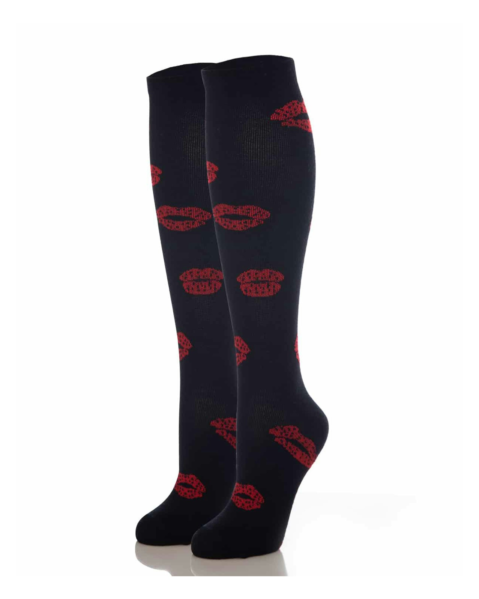 Kisses - Black Stödstrumpa 14-16 mmhg