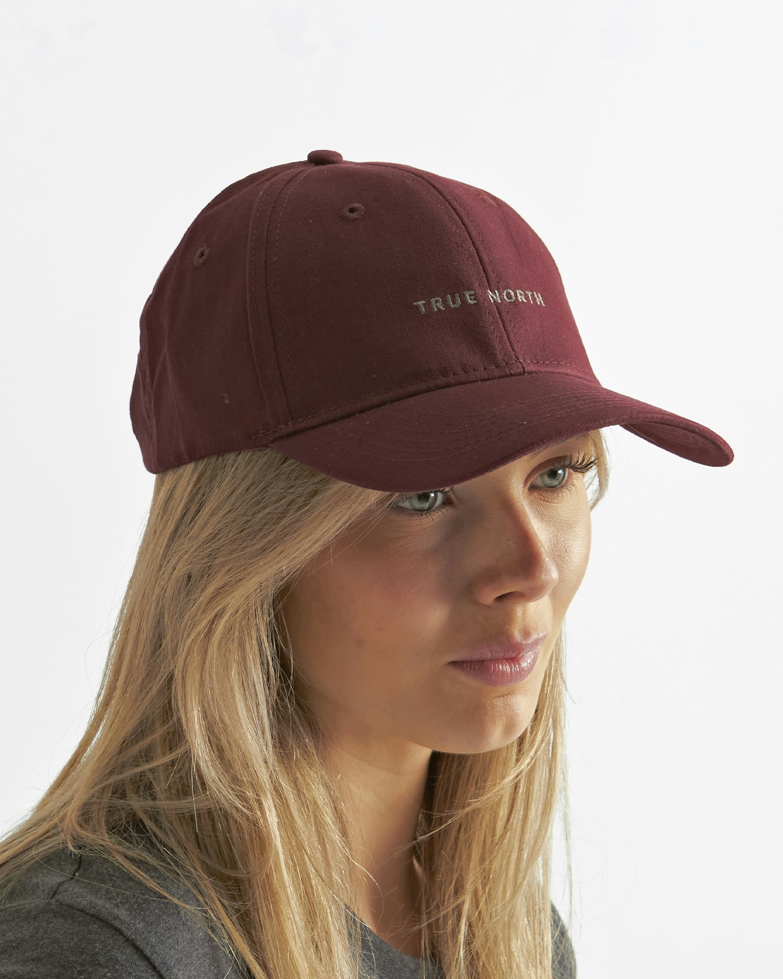 Keps i Bomullstwill, True North – Marron (Unisex)