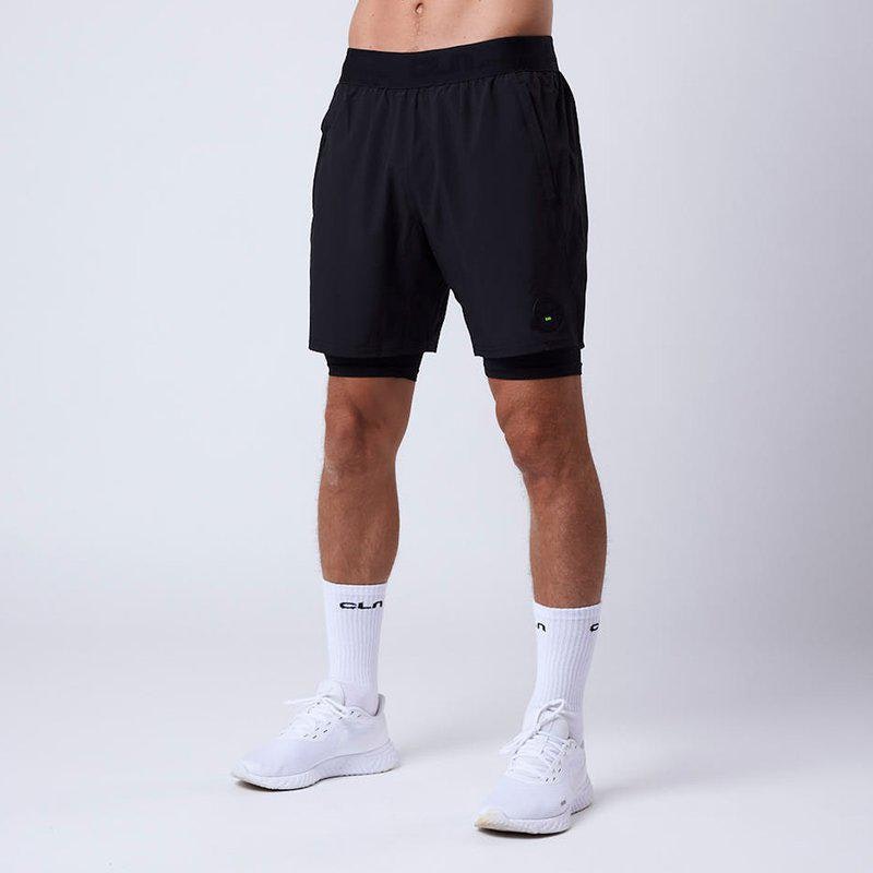 Shorts Rep 2 in 1 CLN Herr, Black