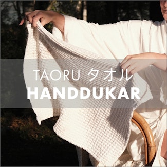 Waffle Handdukar ONSEN 温泉 Yasu i Set av 2