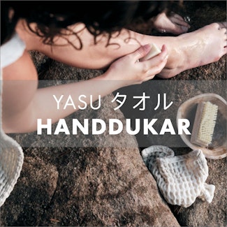 Waffle Gästhanddukar 温泉 Yasu i Set av 4