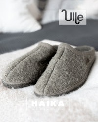 Ulle Original Tofflor, Light Grey Melange