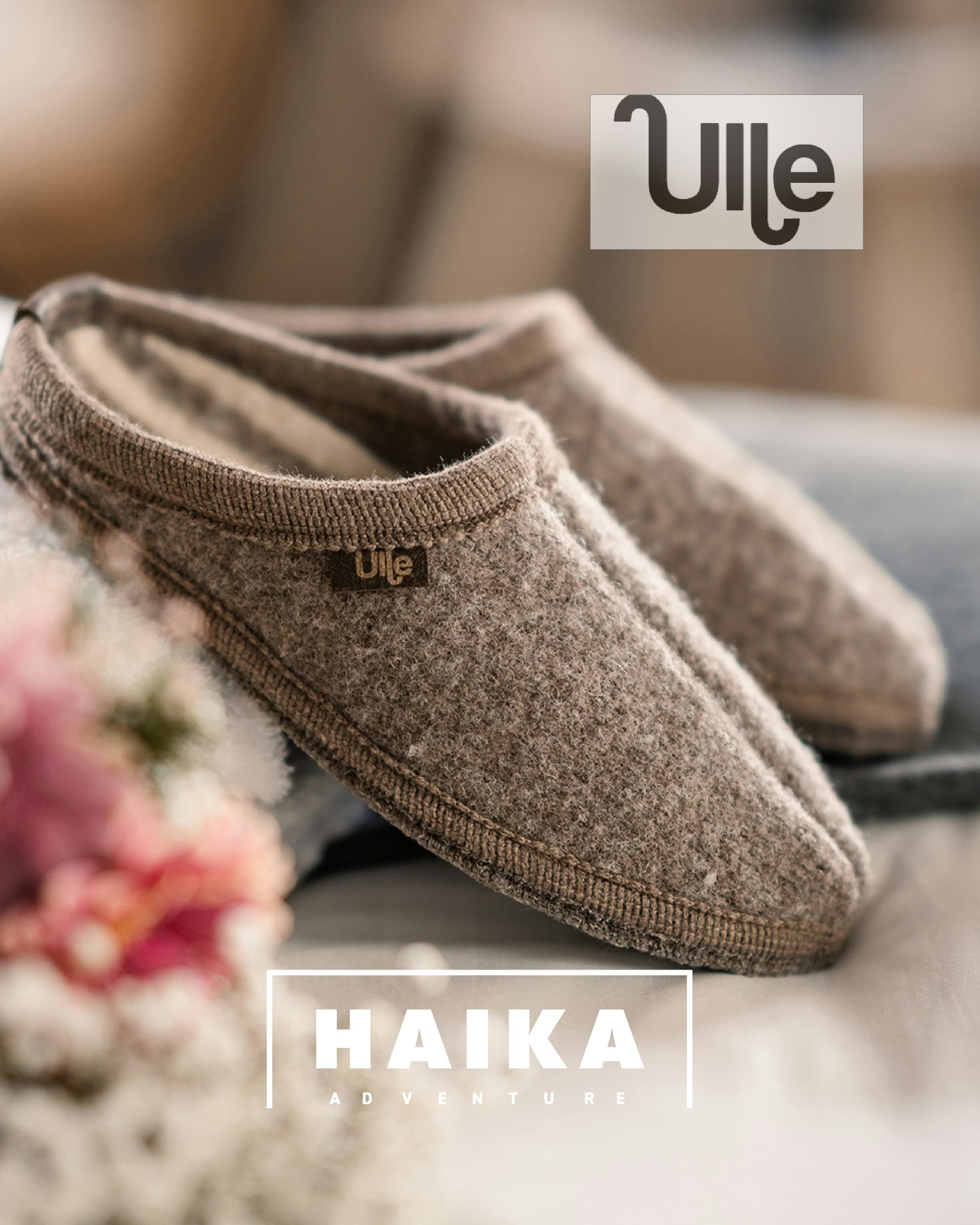 Ulle Original Tofflor, Brown Melange