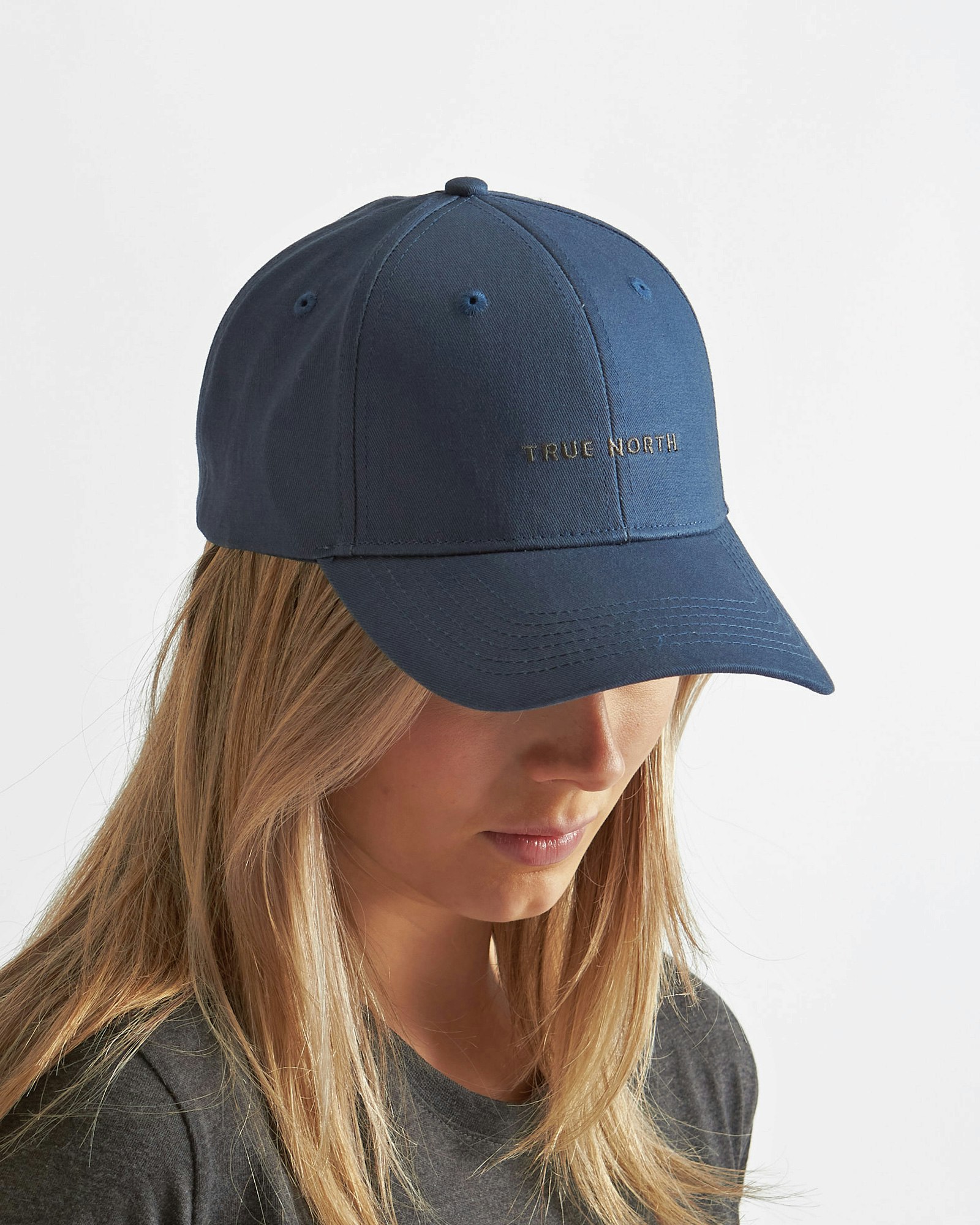 Keps i Bomullstwill, True North – Blå (Unisex)