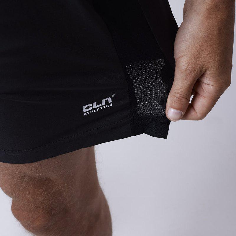 CLN Shorts Meschpaneler Herr, Black