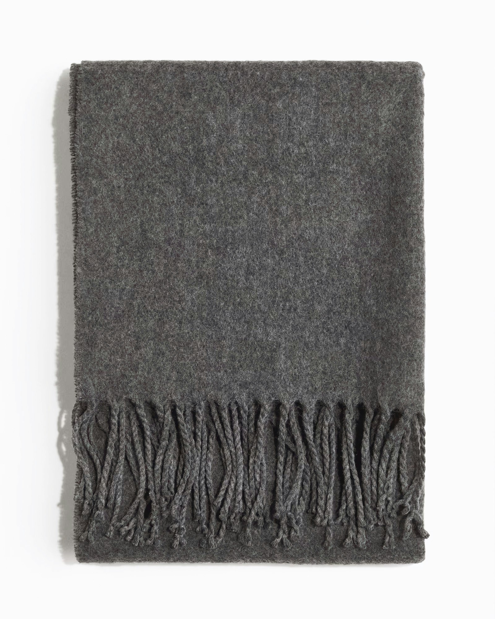 Oversize Halsduk 175x55cm, Mörkgrå