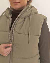Long Vest WP Beige