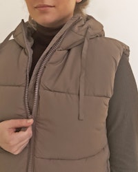 Long Vest WP Brown