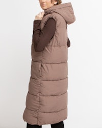 Long Vest WP Brown