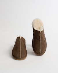 STAVANGER Fårskinnstofflor, Brown