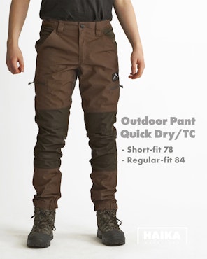 Outdoor Pant Herr - Short elr Regular, Brown