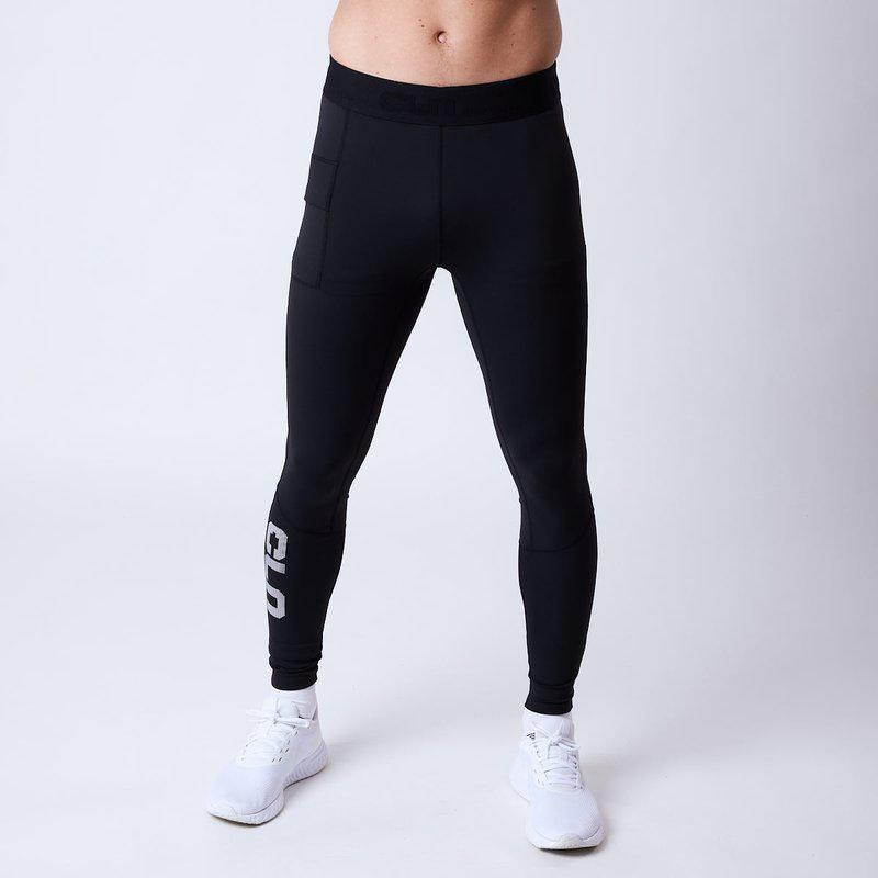 Corp Tränings Tights Herr, Black