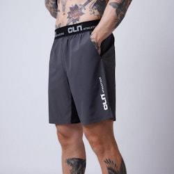 Shorts 4-vägs Stretch Loose-Fit Herr, Dk.Grey