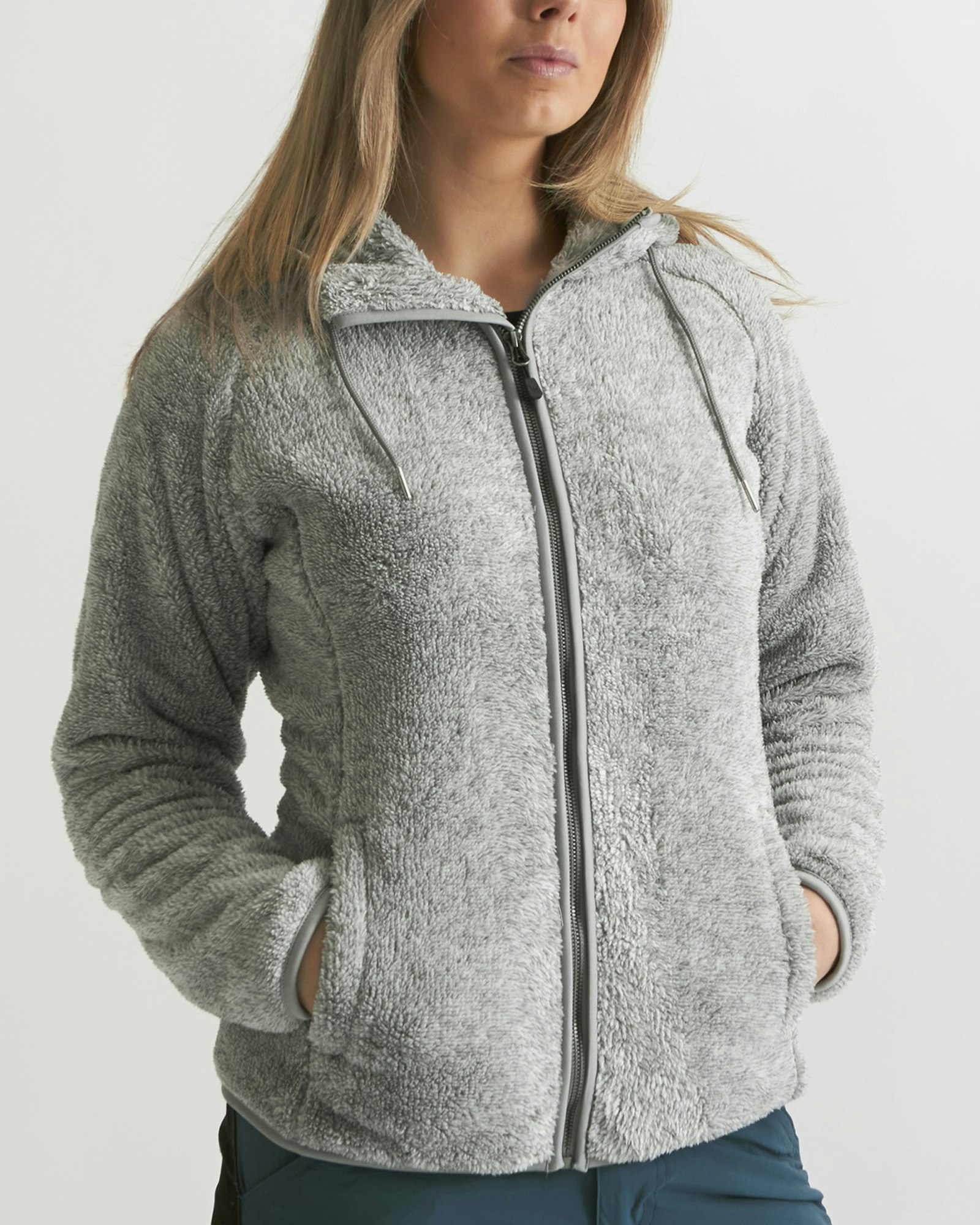 Hoodie Softpile Dam, Grey