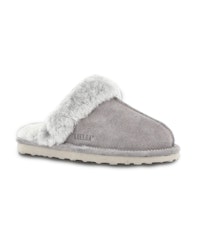 NANCY Fårskinn Slippers, Light Grey
