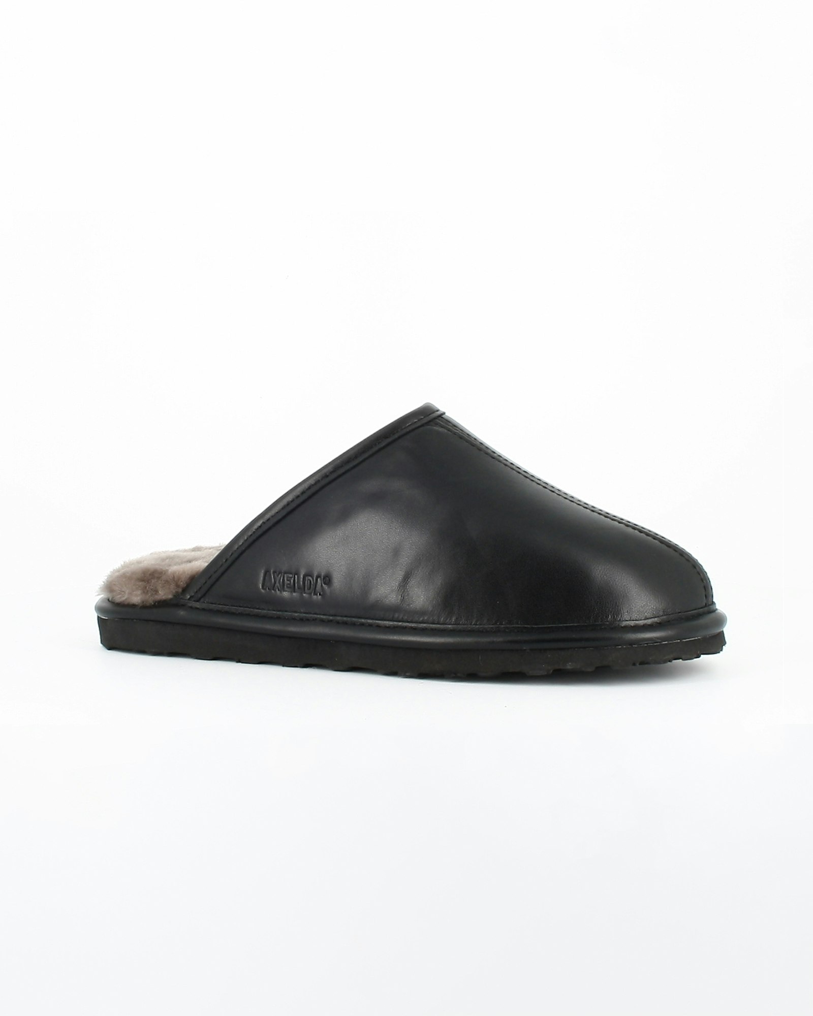 MANCHESTER Nappa Slippers, Black