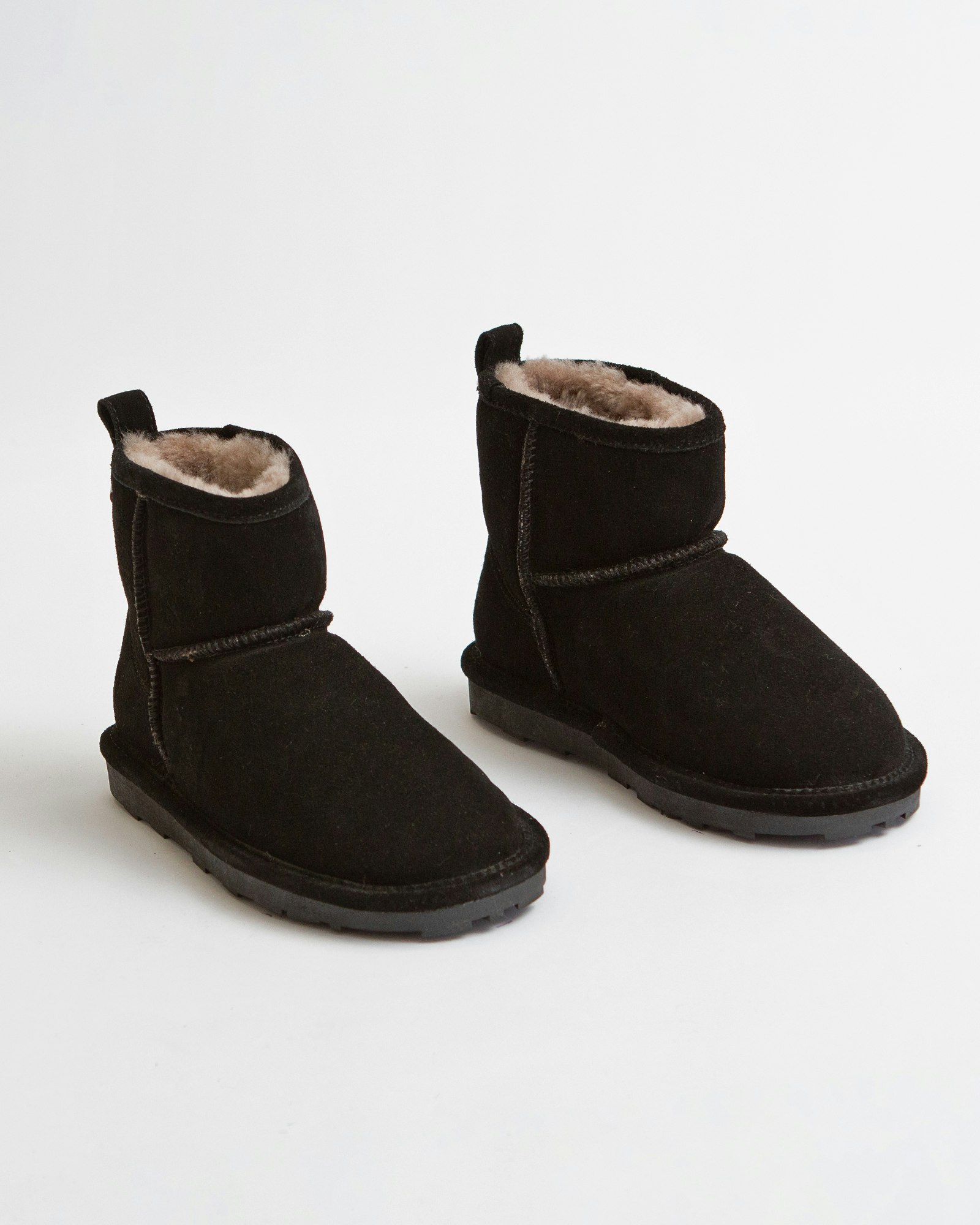Ankelboots Fårskinn WP Black