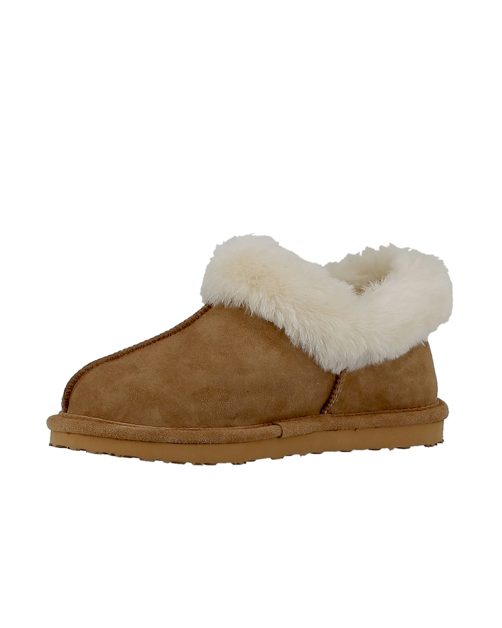 DOVRE Fårskinn Double-Faced Axelda, Chestnut/Creme